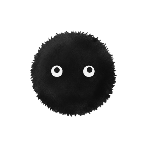 Susuwatari magic sprite